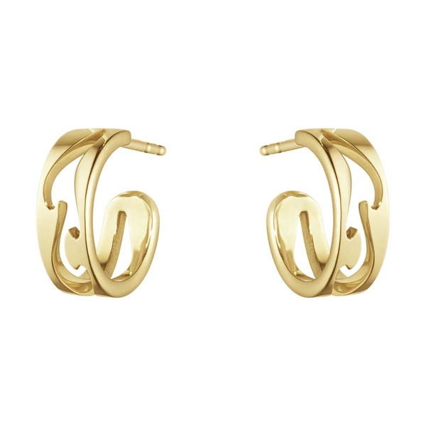Fusion Ohrringe Gold von Georg Jensen, Schneller Versand - Nordicspectra.de