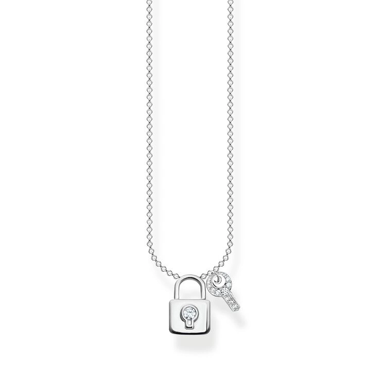 Thomas Sabo – Halsband Hänglås med Nyckel