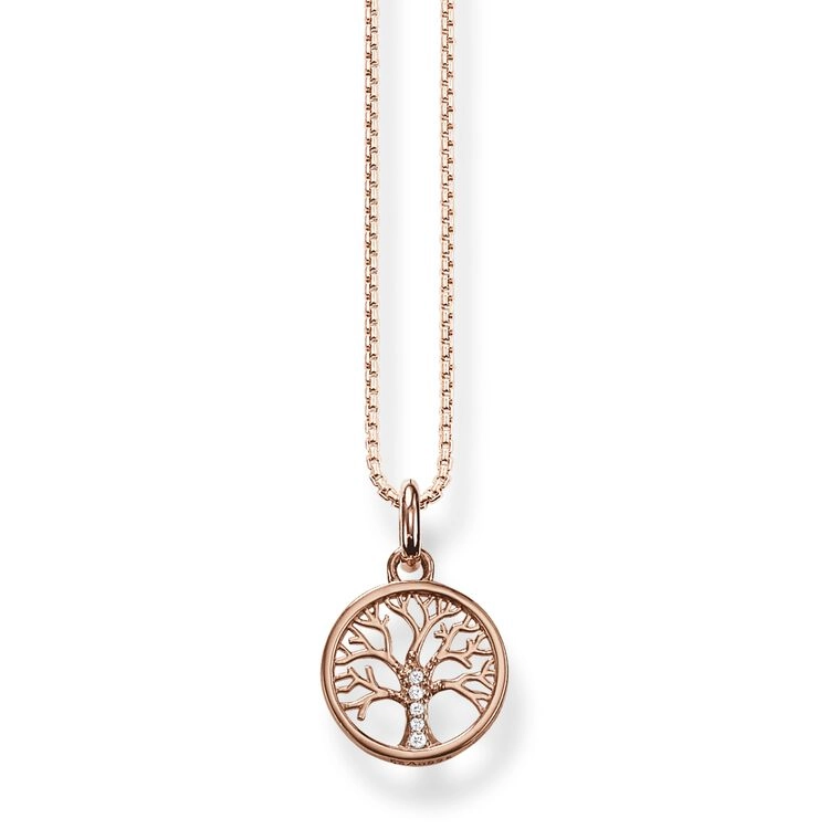 Thomas Sabo – Halsband Tree of Love Rosé
