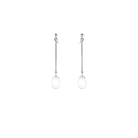 Dew Drop Långa Örhängen Bergkristall - Georg Jensen örhängen - Snabb frakt & paketinslagning - Nordicspectra.se