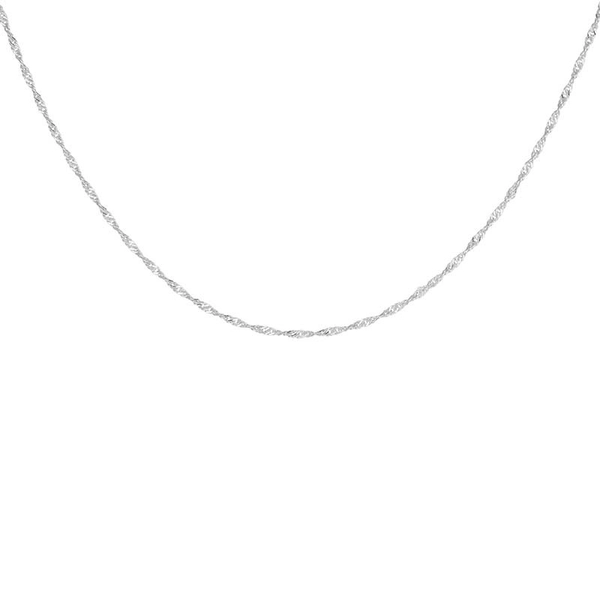 Letters Singapore Neck Silver -CU Jewellery - Snabb frakt & paketinslagning - Nordicspectra.se