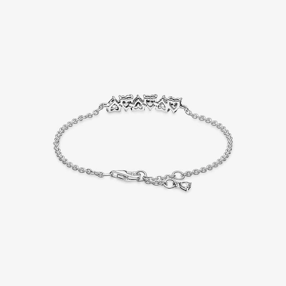Funkelnde Endlos-Herzen Kettenarmband von PANDORA, Schneller Versand - Nordicspectra.de