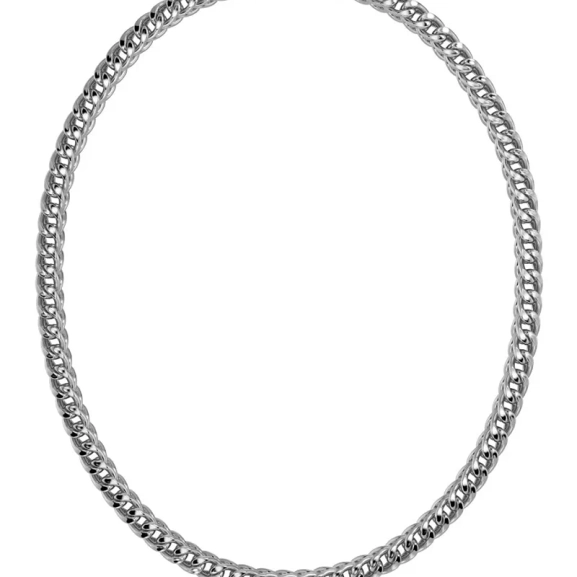 Spiga Chain Necklace i stål