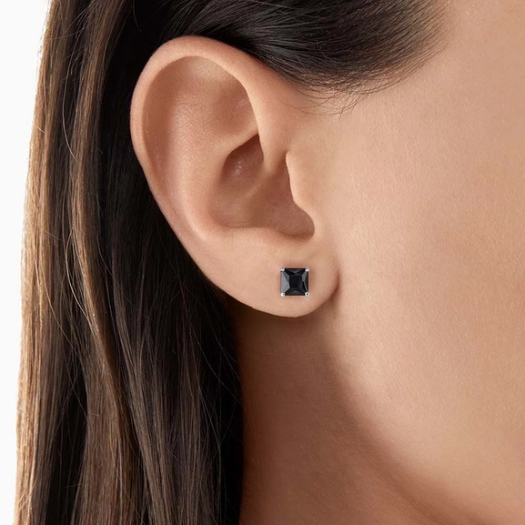Ohrstecker Schwarzer Stein von Thomas Sabo, Schneller Versand - Nordicspectra.de