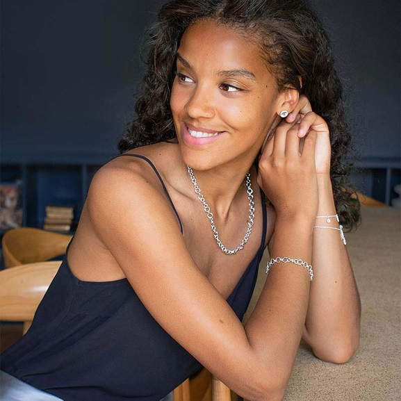 Les Amis Drop Chain Bracelet - Drakenberg Sjölin Armband - Snabb frakt & paketinslagning - Nordicspectra.se