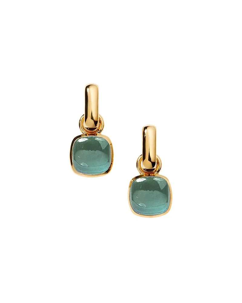 Syster P - Lumera Earrings Gold Fluorite