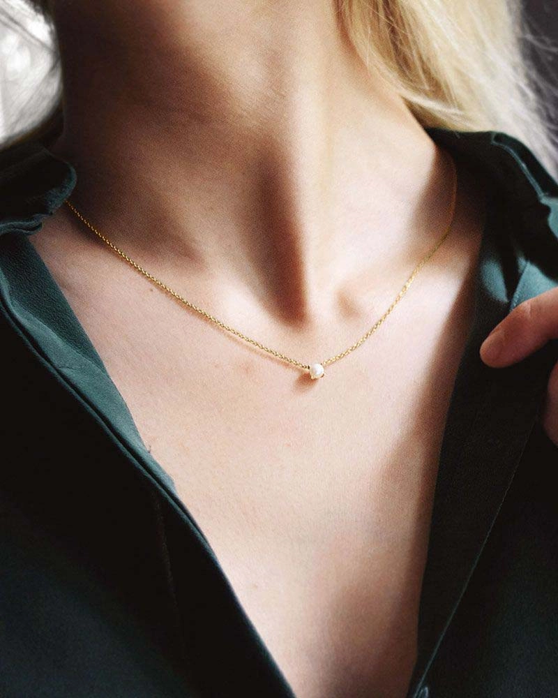 Petite Pearl Necklace Gold - Drakenberg/Sjölin - Suuri valikoima & ilmainen lahjapaketointi - Nordicspectra.fi