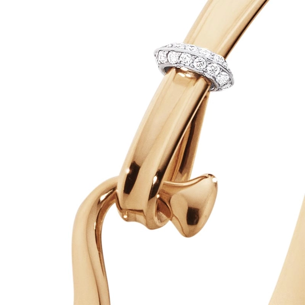 Torun Armreif Roségold Mit Diamanten von Georg Jensen, Schneller Versand - Nordicspectra.de