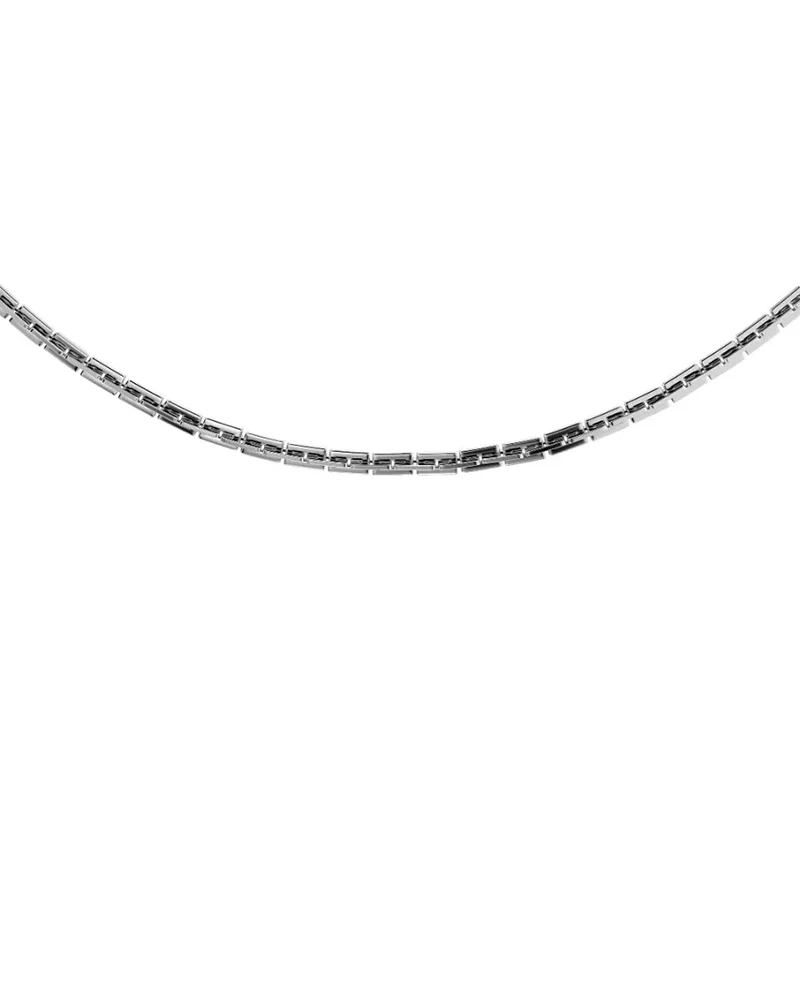 Edblad Square Link Necklace i stål