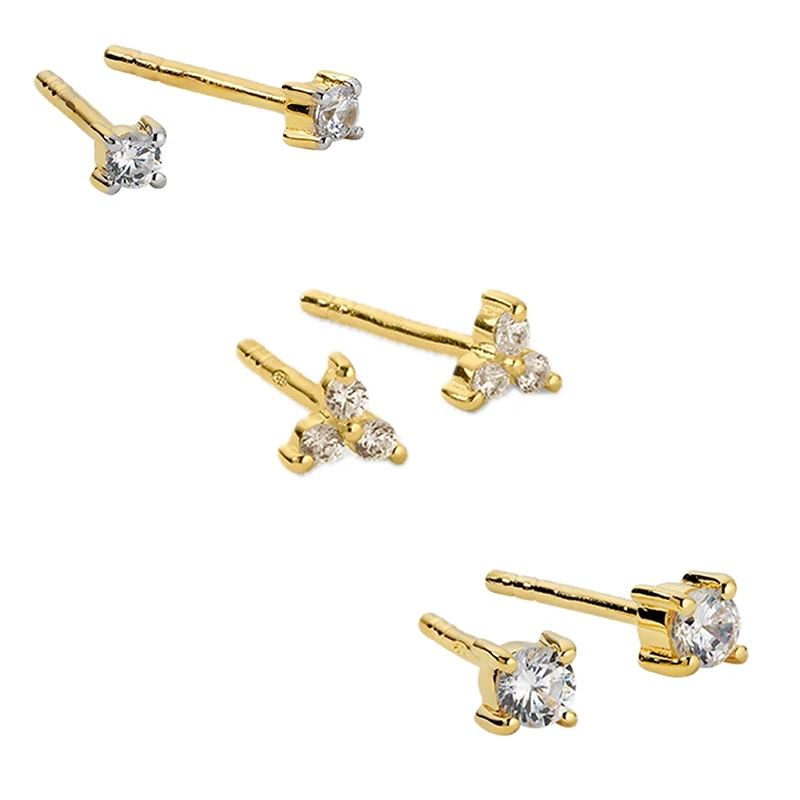Syster P - Celestia Studs Set Gold