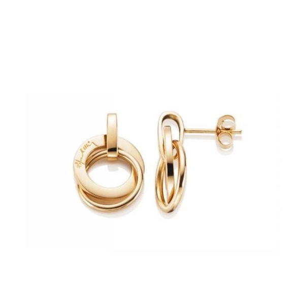 Twosome Earrings Gold - Efva Attling örhängen - Snabb frakt & paketinslagning - Nordicspectra.se