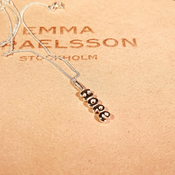 Hope Bubble Necklace SIlver - Emma Israelsson - 1-2 dagars leverans &  gratis paketinslagning
