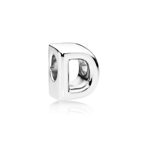 Buchstabe D Alphabet-Charm von PANDORA, Schneller Versand - Nordicspectra.de