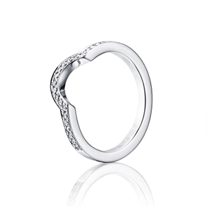 You & Me Too Ring White Gold