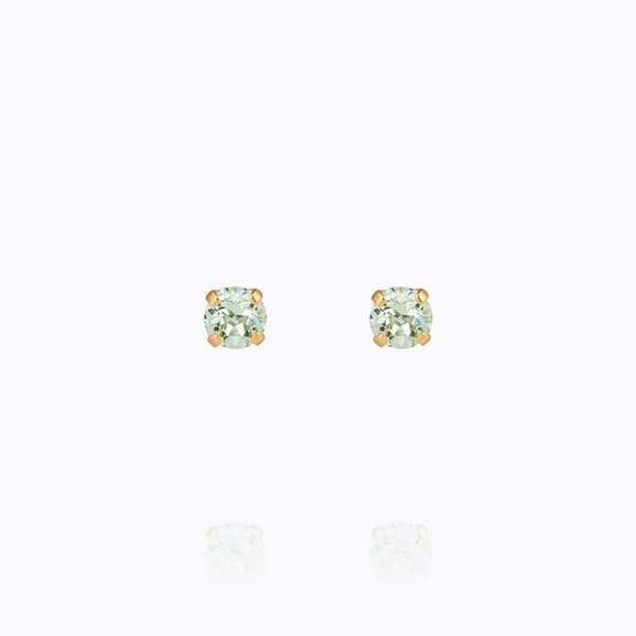 Mini Stud Earrings Gold Chrysolite - Caroline Svedbom - Snabb frakt & paketinslagning - Nordicspectra.se