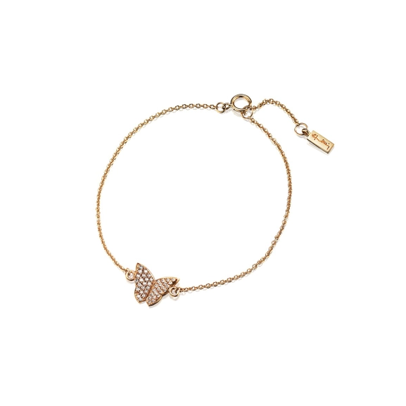 Little Miss Butterfly & Stars Necklace Gold von Efva Attling, Schneller Versand - Nordicspectra.de