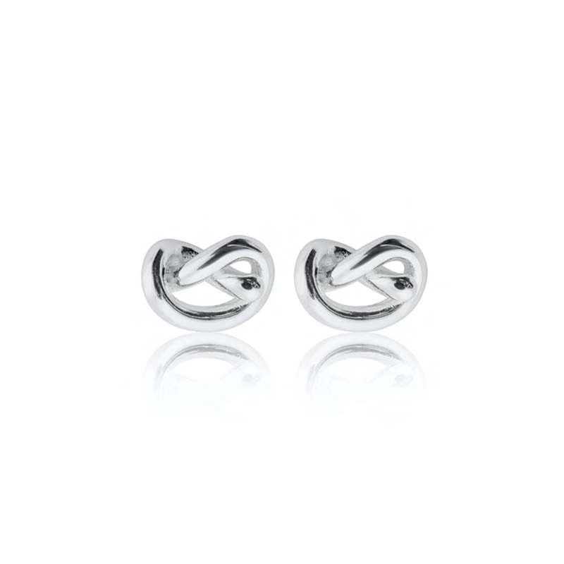 SOPHIE by SOPHIE - Knot Studs Silver