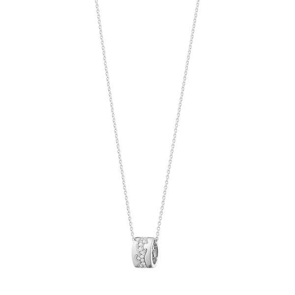 Fusion Halsband Vitguld med 0.19 ct Diamanter - Georg Jensen örhängen - Snabb frakt & paketinslagning - Nordicspectra.se