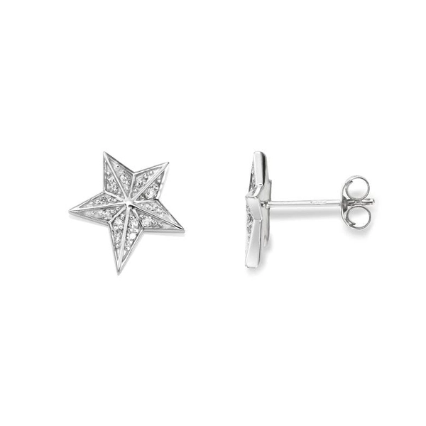 Catch A Falling Star & Stars Ear White Gold von Efva Attling, Schneller Versand - Nordicspectra.de