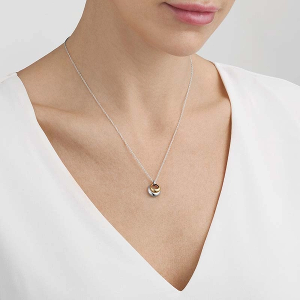 Curve Kaulakorut Hopea & Kulta - Georg Jensen - Suuri valikoima & ilmainen lahjapaketointi - Nordicspectra.fi