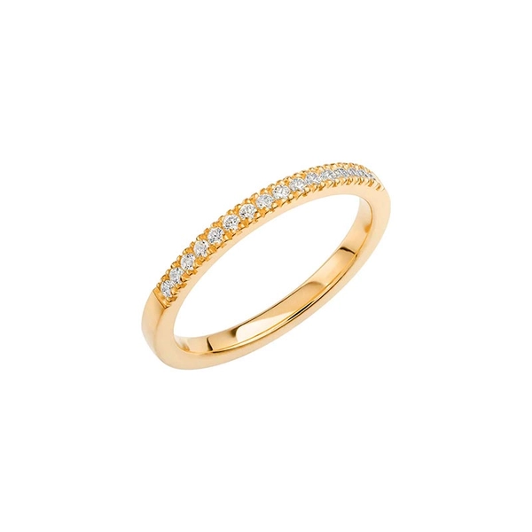 Love 09 Gold - Wedding & engagement rings - Schalins - Scandinavian design - Nordic Spectra