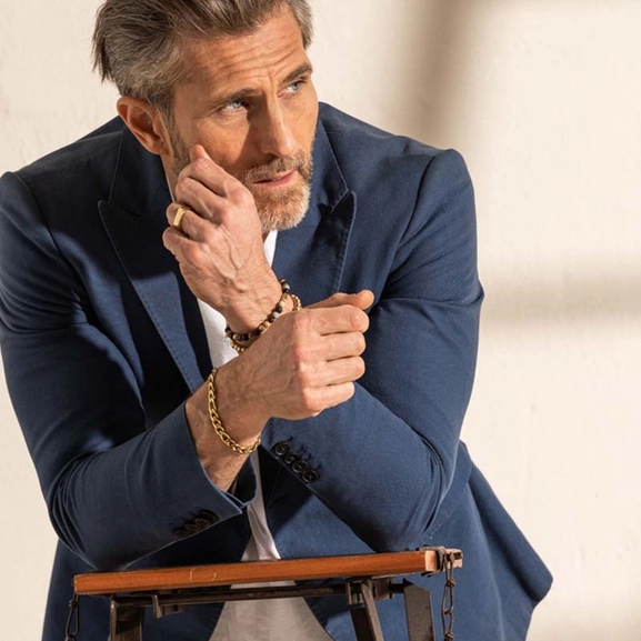 SCOTT Large Armband Guld - AROCK - Snabb frakt & paketinslagning - Nordicspectra.se