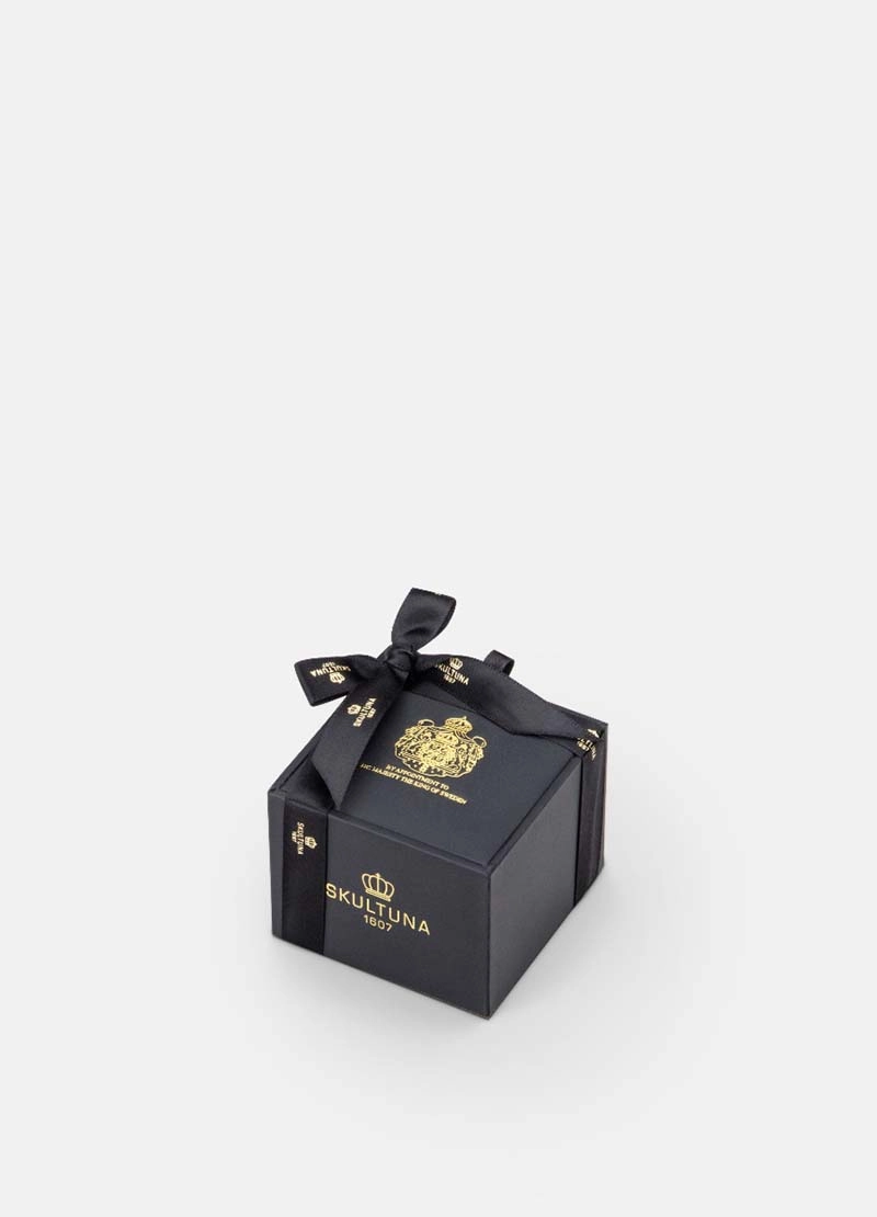 Cuff Links Crown Baroque Black Gold Plated - Skultuna - Snabb frakt & paketinslagning - Nordicspectra.se