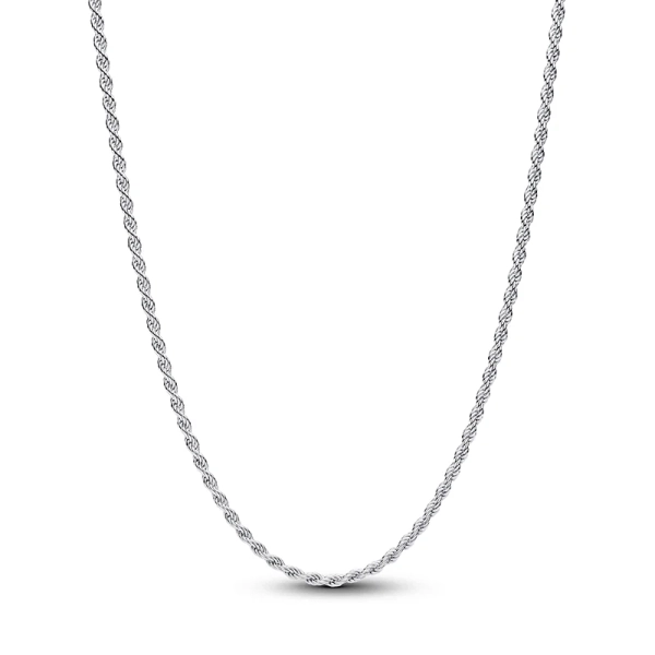 Rephalsband Silver från Pandora i sterlingsilver med justerbart lås och tidlös design