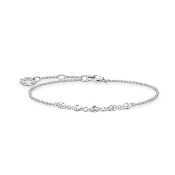 Armband Vintage Weiße Steine Silber von Thomas Sabo, Schneller Versand - Nordicspectra.de