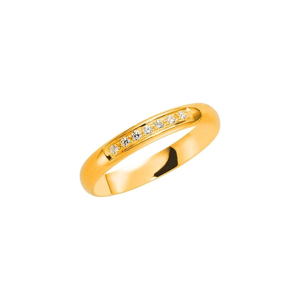 203-3 1.7 Gold - Wedding & engagement rings - Schalins - Scandinavian design - Nordic Spectra
