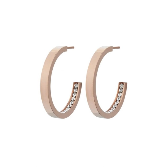 Monaco Earrings Small Rosé Gold - Edblad - Snabb frakt & paketinslagning - Nordicspectra.se