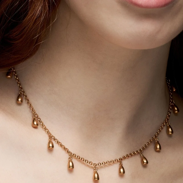 Sirens Tears Necklace Gold - Maria Nilsdotter - 1-2 dagars leverans - Nordic Spectra