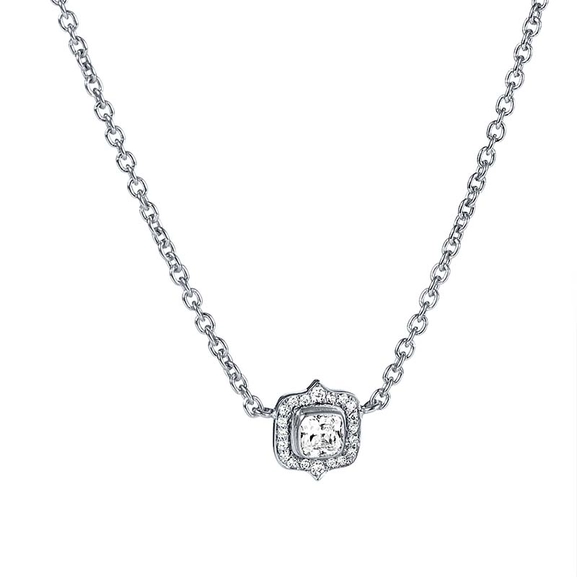 The Mrs Necklace 0.50ct White Gold - Efva Attling - Skandinaviska Designsmycken - Nordic Spectra