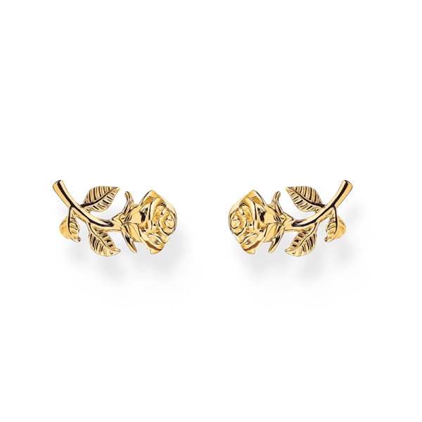 Ohrstecker Roses Romance vergoldet - Thomas Sabo - Nordic Spectra