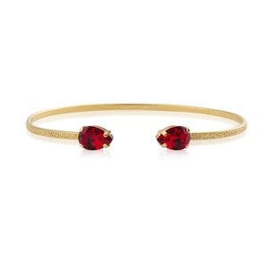 Petite Drop Bracelet Gold Light Siam 227 - Caroline Svedbom - Nopea toimitus ja lahjapakkaus