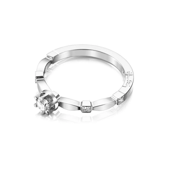 Forget Me Not Star Ring White Gold - Efva Attling ringar - Snabb frakt & paketinslagning - Nordicspectra.se