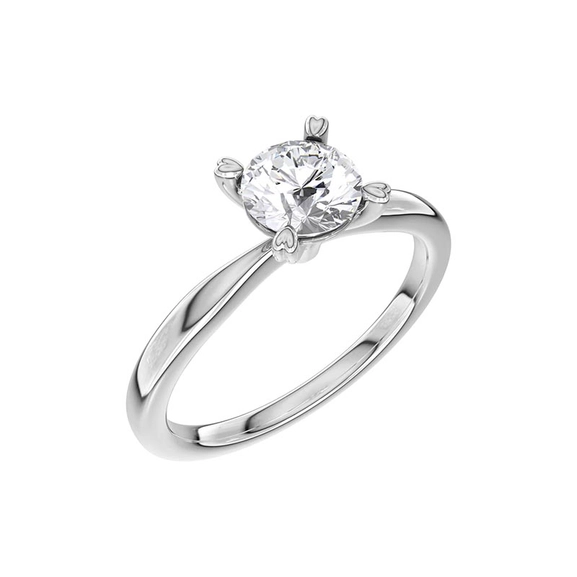 North 022 Lab Grown Diamond White Gold - Wedding & engagement rings - Schalins - Scandinavian design - Nordic Spectra