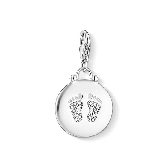 Charm-Anhänger Coin Baby Fußabdruck von Thomas Sabo, Schneller Versand - Nordicspectra.de