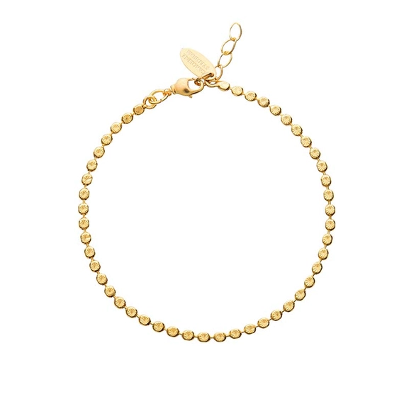 Diamond Ankle Chain Gold - Caroline Svedbom - Nopea toimitus ja lahjapakkaus - Nordic Spectra