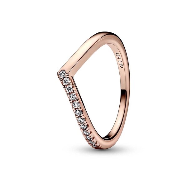 Pandora Timeless Wish Half Sparkling Ring Rosé - PANDORA - Snabb frakt & paketinslagning - Nordicspectra.se