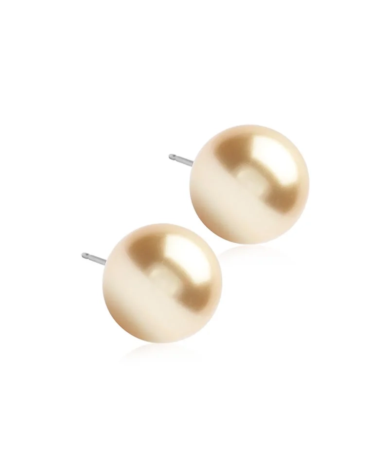Blomdahl - NT Pearl 12 mm Golden Shimmer