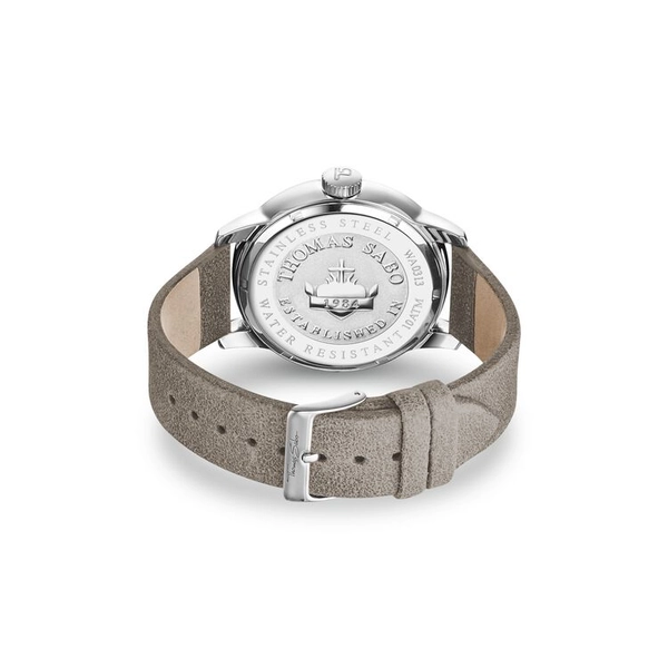 Klocka Rebel at Heart Läder/Taupe 46 mm - Thomas Sabo klocka - Snabb frakt & paketinslagning - Nordicspectra.se