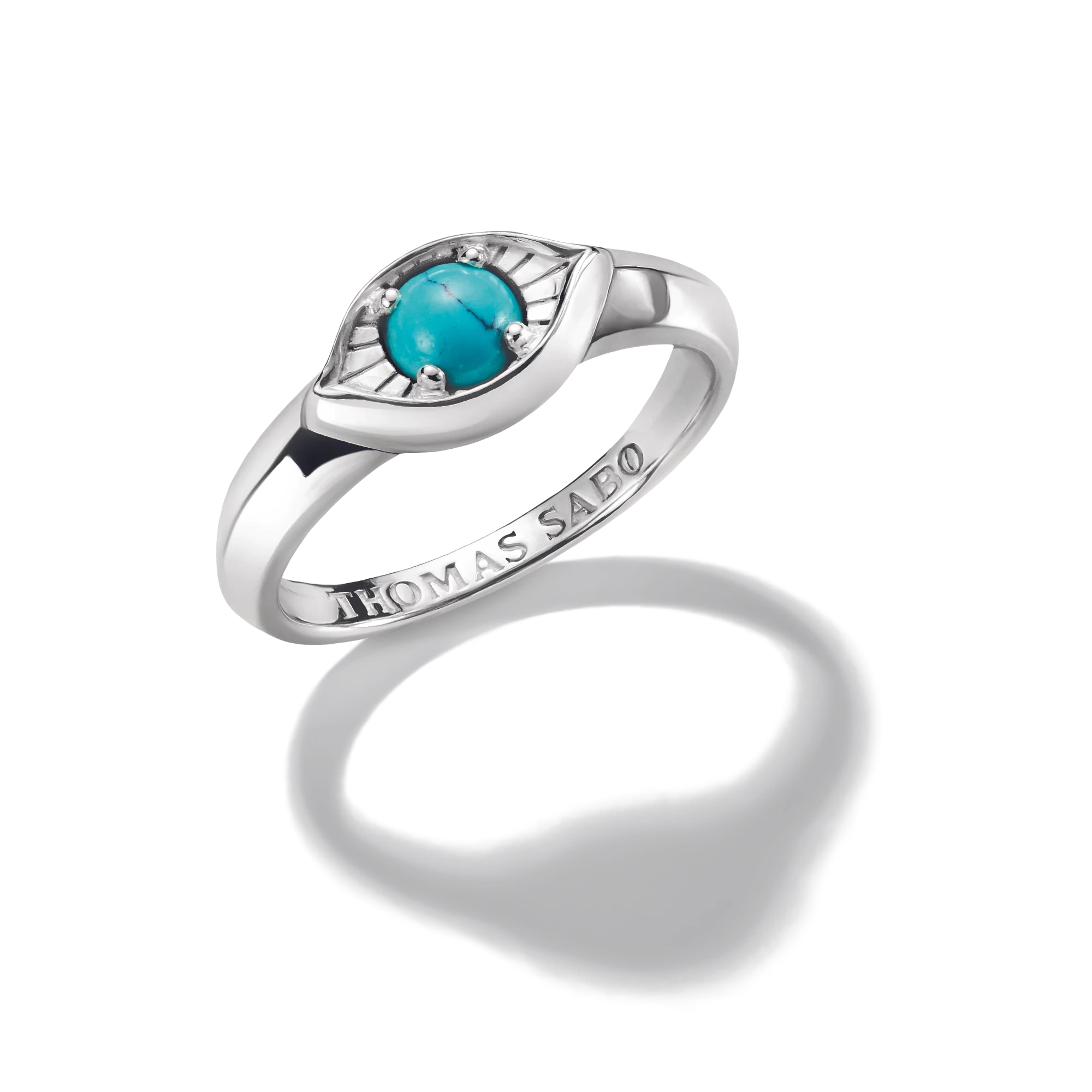 Thomas Sabo - Litet Turkost &Ouml;ga Elyndra Ring