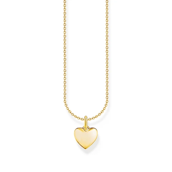 Kette mit Herz-Anhänger vergoldet - Thomas Sabo - Nordic Spectra