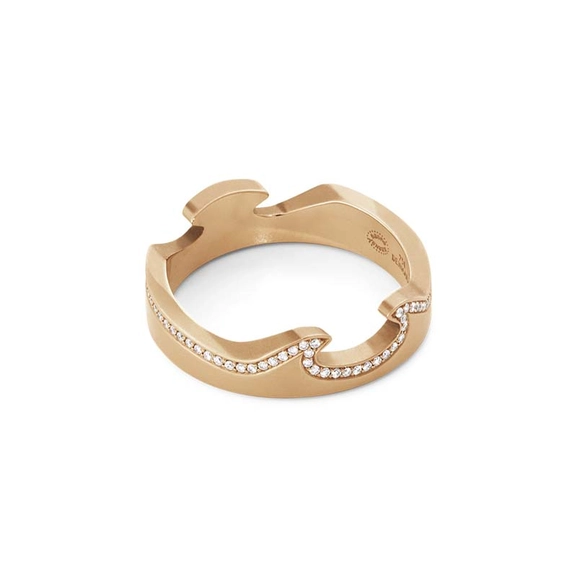 Fusion Außen Ring Roségold & Diamant von Georg Jensen, Schneller Versand - Nordicspectra.de