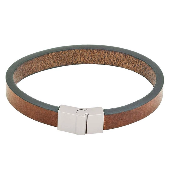 Lewis Bracelet Leather Brown - Edblad - Snabb frakt & paketinslagning - Nordicspectra.se