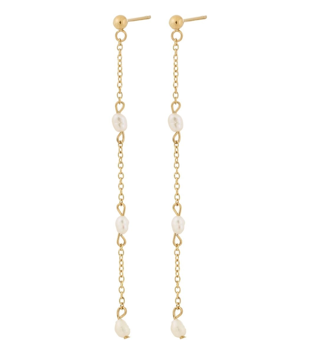 Edblad - Perla Mini Earrings Multi White Gold