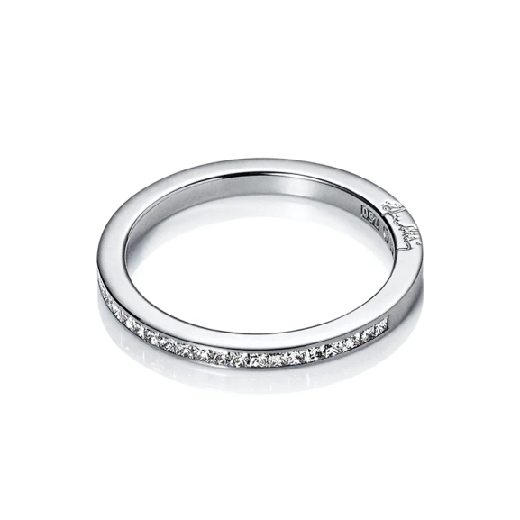 Side Star Ring White Gold - Efva Attling - Vigsel- & Förlovningsringar