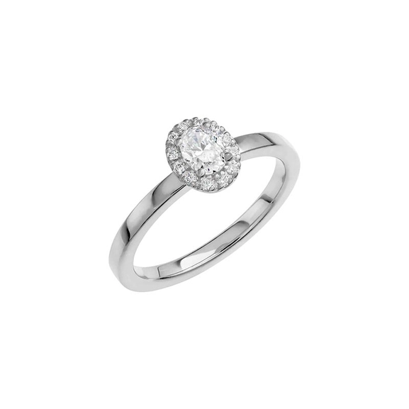 Love 06 White Gold - Wedding & engagement rings - Schalins - Scandinavian design - Nordic Spectra