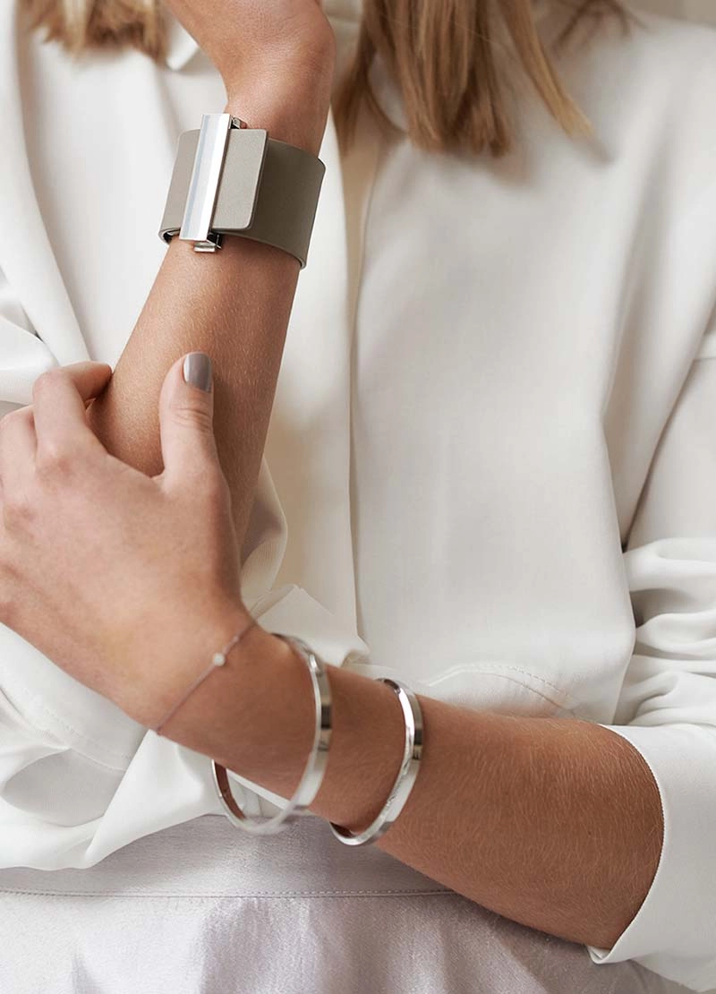 Icon Cuff - Matte Steel - Skultuna - Snabb frakt & paketinslagning - Nordicspectra.se